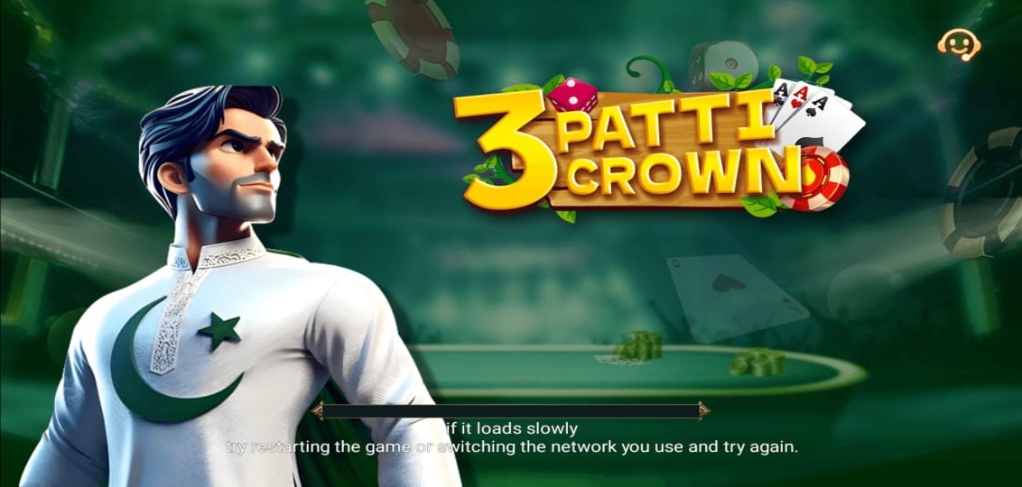 3 Patti Crown Banner