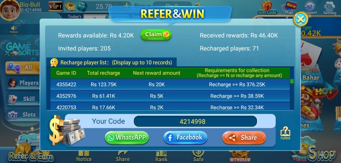 Free Bonus Teen Patti