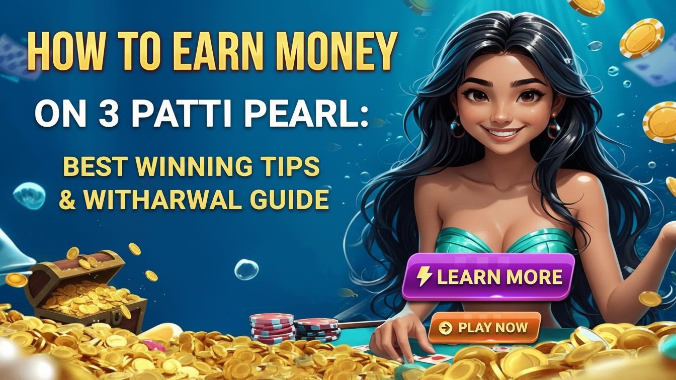 How to Earn Money on 3 Patti Pearl: Best Winning Tips & Withdrawal Guide